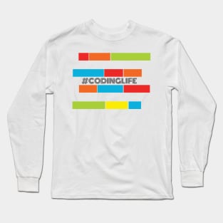 Coding Life Long Sleeve T-Shirt